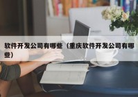 软件开发公司有哪些（重庆软件开发公司有哪些）